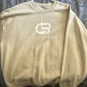 Tan cyclebar hoodie